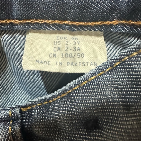 H&M Boys Straight Leg Medium Wash Jeans Size 2-3Y - Picture 5 of 6